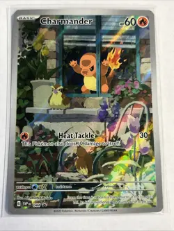 Pokemon TCG Charmander SVP Black Star Promos SVP044 Holo Promo - Image 1
