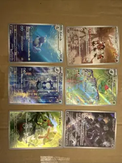 Japanese Lot Pokemon 151 - Caterpie / Mewtwo / Ivysaur / Poliwhirl / Wartortle - Image 1
