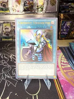 Yu-Gi-Oh Crossout Designator RA02-EN063 Ultra Rare 1st Edition NM - Image 1