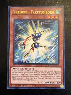 Yu-Gi-Oh TCG Speedroid Taketomborg MAGO EN098 NM - Image 1