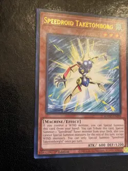Yu-Gi-Oh TCG Speedroid Taketomborg MAGO EN098 NM - Image 2