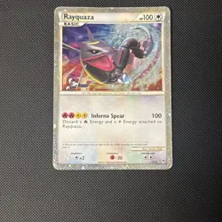 Pokemon TCG Rayquaza Call of Legends SL10 Shiny Holo Rare Card MP - Image 1
