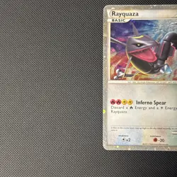 Pokemon TCG Rayquaza Call of Legends SL10 Shiny Holo Rare Card MP - Image 2