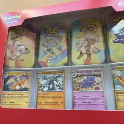 Pokemon 4 Mini Tins + 4 Promo Cards Bundle 1- 151 SAMS CLUB EXCLUSIVE - LOT 2 - Image 5
