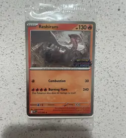 Pokemon Cards Phantasmal Flames Reshiram Barnes & Noble Promo Stamped Sealed - Image 1