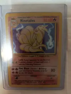Ninetales 012/102 Base Set Holo Pokemon Card Mint Condition - Image 2