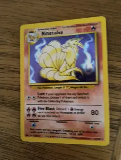 Ninetales 012/102 Base Set Holo Pokemon Card Mint Condition - Image 5
