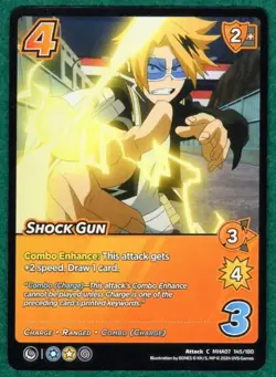 Shock Gun - My Hero Academia: Girl Power (MHA7) #145 - UniVersus TCG Card - Image 1