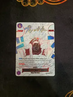 OP11-080 Gear Two (Manga Event) ONE PIECE Card TCG NM English - Image 1