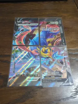 Zacian V-UNION [Set of 4] SWSH: Sword & Shield Promo Cards Holo - Image 1