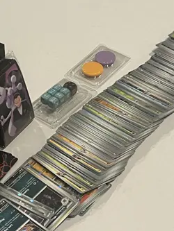 Pokemon TCG Destined Rivals Etb Leftovers With 238 Cards No Energy Or Code Card - Image 3