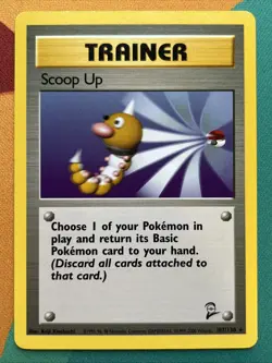 Pokemon Card - Scoop Up - Rare - WOTC (107/130) Base Set 2 *MP* - Image 1