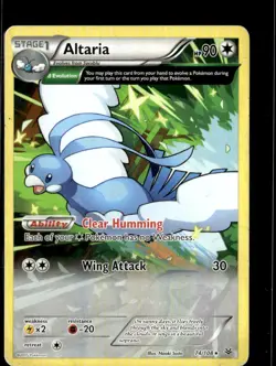 Pokemon Altaria 74/108 Roaring Skies Non Holo Rare 2 Card Lot - Image 1