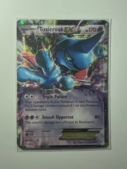 Toxicroak EX 2014 41/106 XY Flashfire Holo Rare Pokemon Trading Card MINT - Image 3