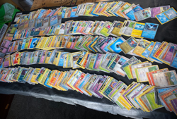 Huge lot Pokemon TCG Cards OVER 9 INCH STACK - - Image 1