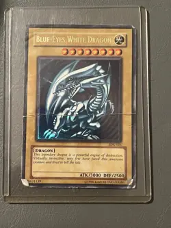 Yu-Gi-Oh! TCG Blue-Eyes White Dragon Kaiba SDK-001 Ultra Rare Card - Image 1