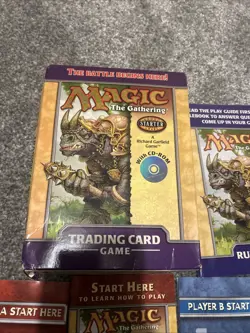 MTG Magic The Gathering Starter Level has all play books and cards. No CD rom. - Image 1