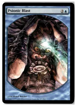 MTG Psionic Blast - Magic Player Rewards Moderately Played English - Image 1