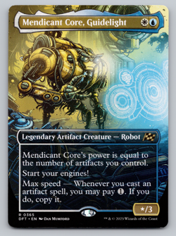 Mendicant Core, Guidelight Borderless- MTG Aetherdrift - Image 1