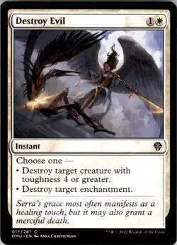 Dominaria United #17 Destroy Evil - Image 1