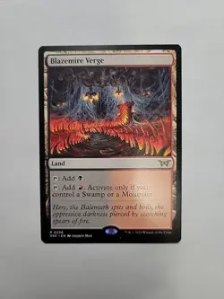 MTG - Blazemire Verge Duskmourn Regular Rare #0256 - Image 1