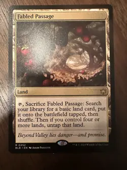 Fabled Passage : MTG / Bloomburrow #0252 / NM - Image 1