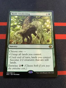 Rude Awakening Duel Decks Garruk vs Liliana MTG Magic the Gathering - Image 1