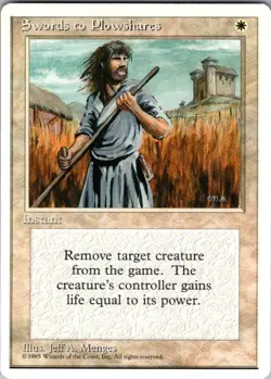 Magic | 4ED | Swords to Plowshares | 302 | Normal | NM - Image 1