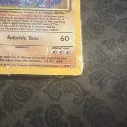 Pokemon TCG Machamp Base Set 8/102 Holo 1st Edition Holo Rare Sealed - Image 3