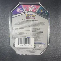 Pokemon TCG Umbreon V Heroes Tin New Sealed 4 booster packs 2022 - Image 2