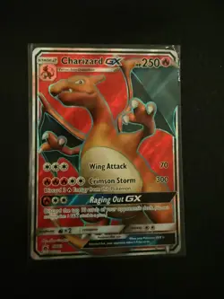 Charizard GX SM60 Pokemon TCG Black Star Promo Full Art Ultra Rare lp - Image 3