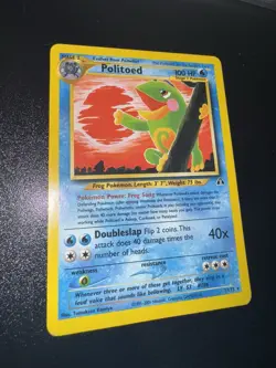 Politoed 27/75 Neo Discovery Non-Holo Rare Pokemon TCG NM - Image 2