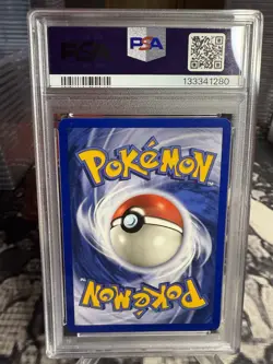 1999 Pokemon TCG Mewtwo Base Set 10/102 Holo Unlimited Holo Rare PSA NM-MT 8 - Image 2