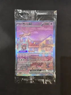 Mew EX SVP 053 Pokemon TCG Scarlet Violet 151 UPC Sealed Black Star Promo - Image 1