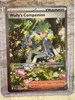 Pokemon Mega Evolution Lillie’s Determination #169 & Wally’s Compassion #186 SIR - Image 3