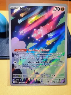 Minior 201/182 - Paradox Rift - Illustration Rare Holo - Near Mint Pokemon TCG - Image 1
