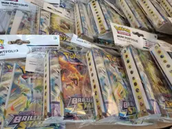 36x Sealed Pokemon Brilliant Stars Booster Pack Mini Portfolio Lot Box Quantity - Image 3