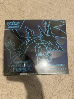 Pokemon TCG Phantasmal Flames Pokemon Center ETB Sealed - Image 1