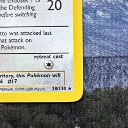 Pokemon TCG Pidgeotto 28/130 Base Set 2 MP - Image 4