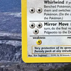 Pokemon TCG Pidgeotto 28/130 Base Set 2 MP - Image 5