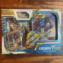Pokemon TCG Lucario VSTAR Special Collection Box Factory SEALED NEW - Image 1