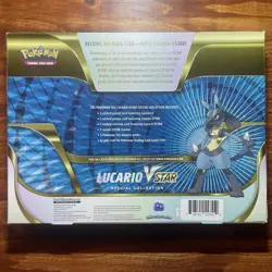 Pokemon TCG Lucario VSTAR Special Collection Box Factory SEALED NEW - Image 2