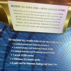 Pokemon TCG Lucario VSTAR Special Collection Box Factory SEALED NEW - Image 3
