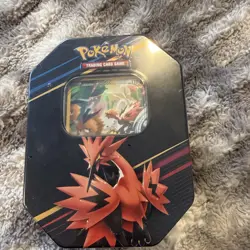 Pokemon TCG SWSH Crown Zenith GALARIAN ZAPDOS Collector's Tin SEALED - Image 1