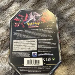 Pokemon TCG SWSH Crown Zenith GALARIAN ZAPDOS Collector's Tin SEALED - Image 2