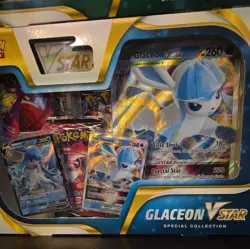 Pokemon TCG Glaceon & Leafeon VSTAR Special Collection Box SET - Factory Sealed - Image 2