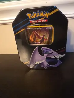 Pokemon TCG Crown Zenith Tin Galarian Articuno New Sealed with Promo/ 4 Packs - Image 1