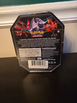 Pokemon TCG Crown Zenith Tin Galarian Articuno New Sealed with Promo/ 4 Packs - Image 2