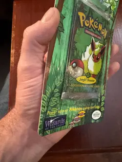 1999 Pokemon Jungle Booster Pack Blister - Flareon Art - Factory Sealed - WOTC V - Image 5