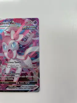 Pokemon TCG Sylveon Vmax SWSH07: Evolving Skies 075/203 Holo Ultra Rare NM - Image 2